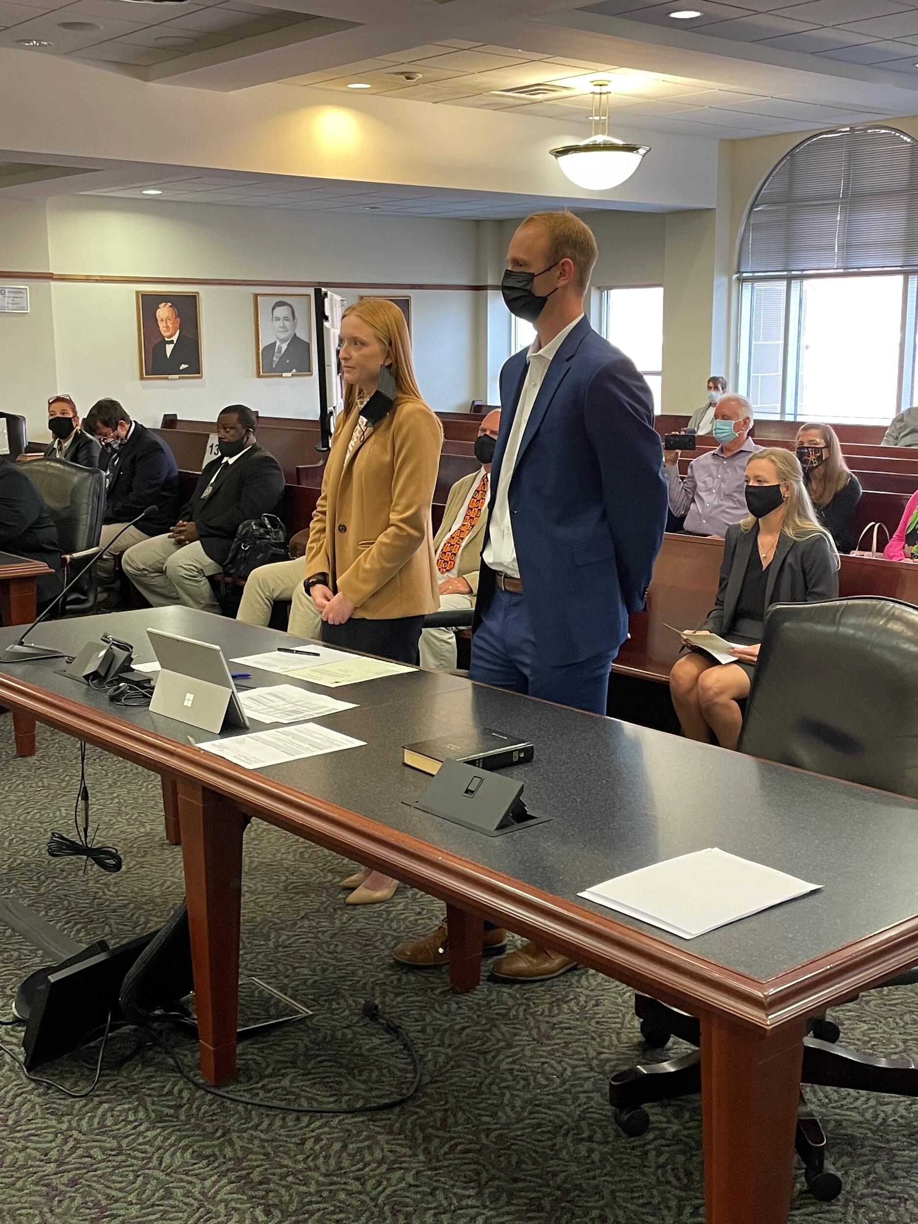 Taylor is sworn-in and officially an attorney!