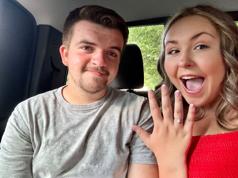 Of course, Mary said yes!