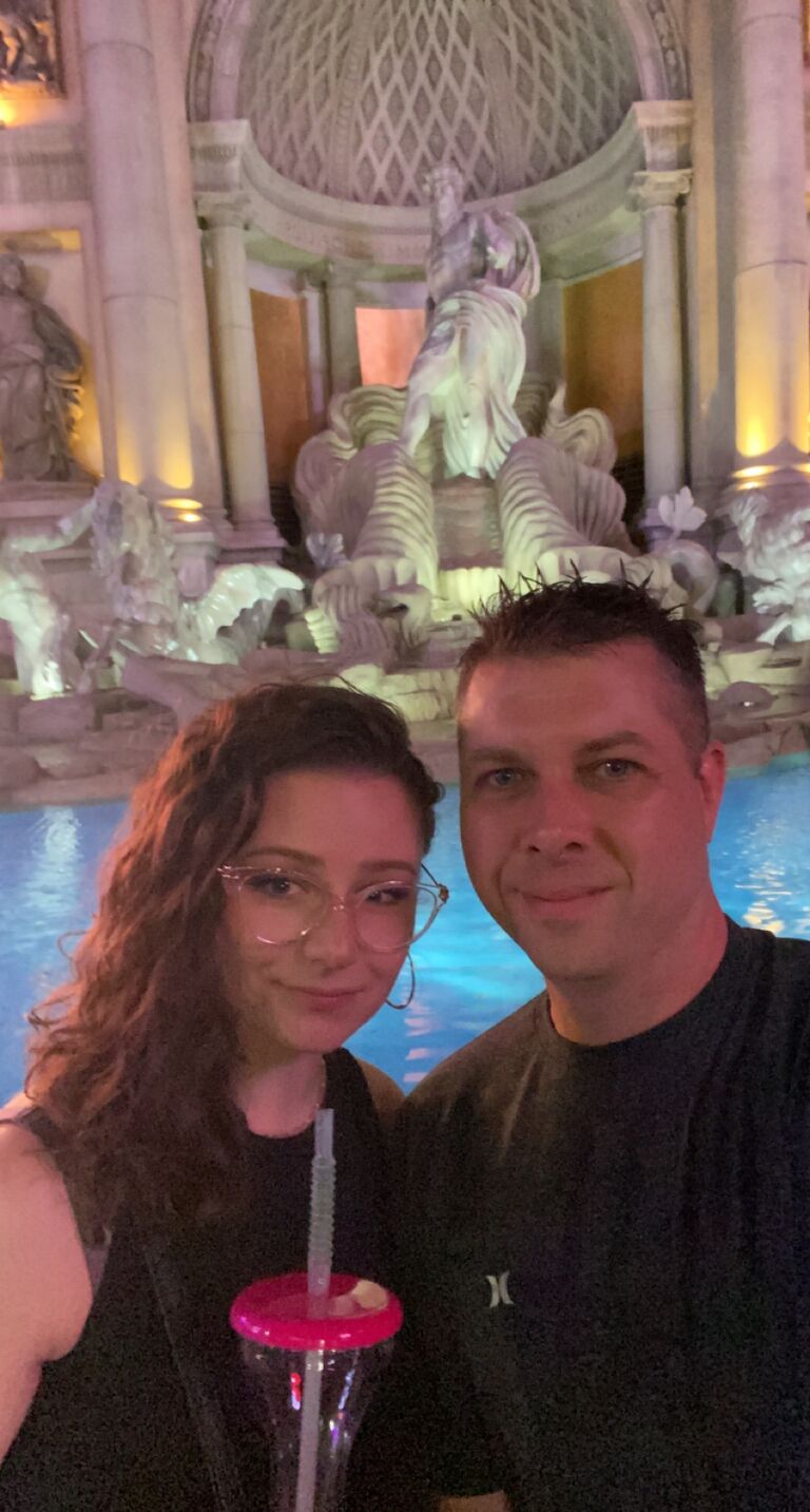 First Vegas trip together