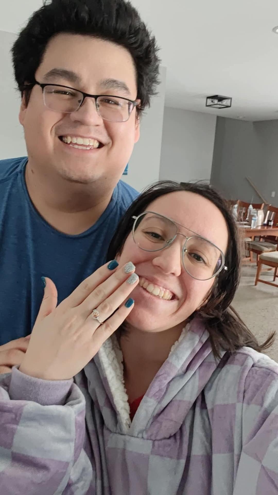 Brian put a ring on it! 💍