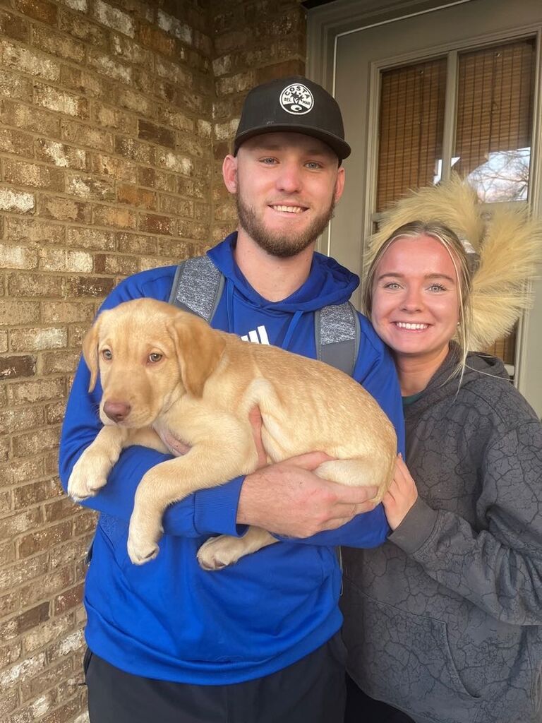 Long distance was tough, but we made the most of it! Turner and I spent the holidays together and I got to meet his new dog, Ace!