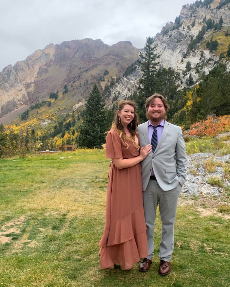 Visiting Alta, Utah for the last wedding together as guests before ours!