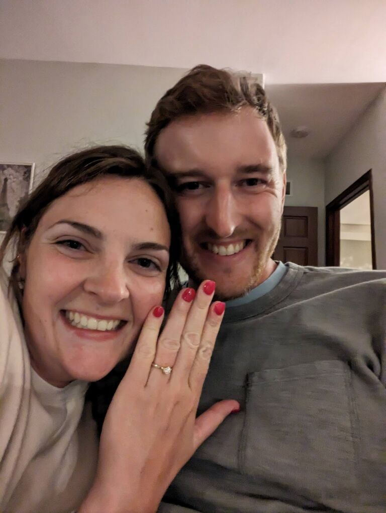 When we got engaged, we didn't tell absolutely anyone for a week. It was so fun to tell everyone in a special way!