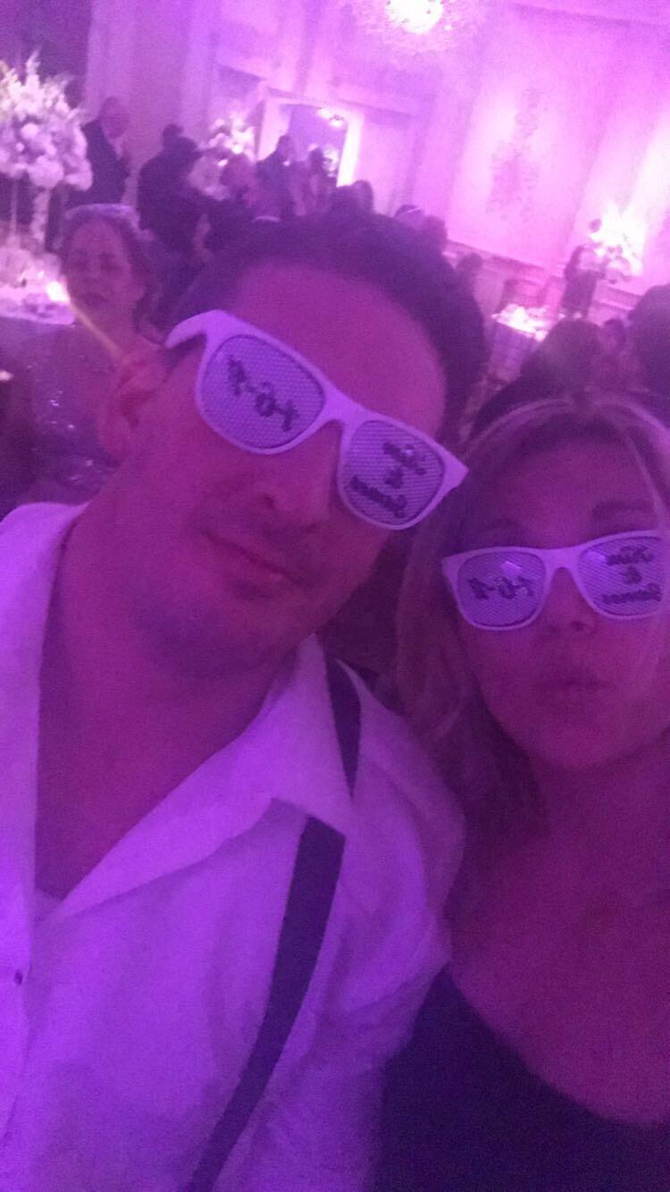 Looking fly at Jimmy and Kim Terracciano's wedding!