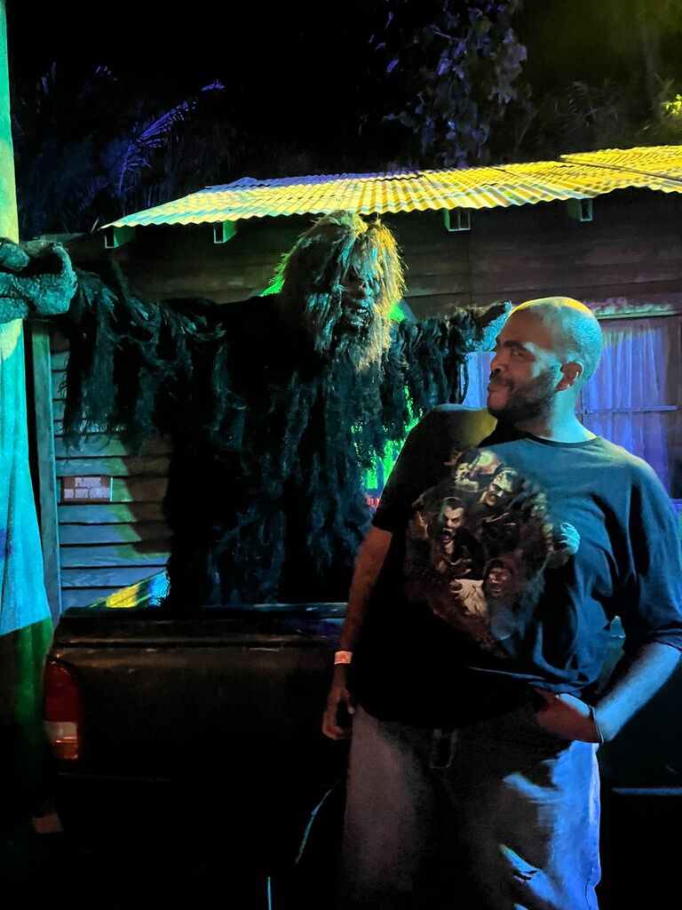 Howl-O-Scream at Busch Gardens. Another Florida trip 