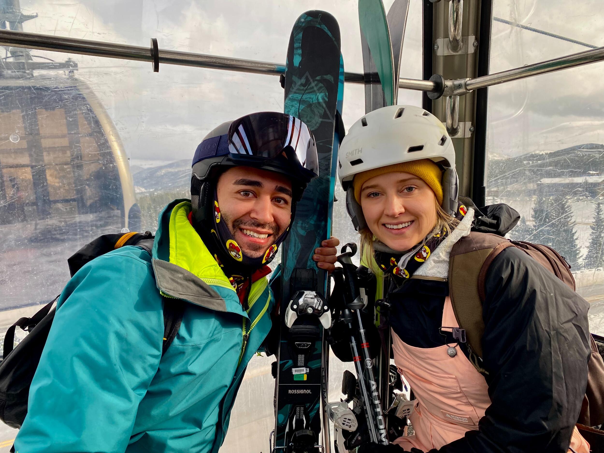 Are those matching Buccees ski buffs you ask?? Why YES of course! 