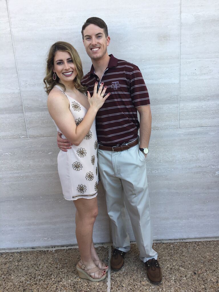 Sarah gets her Aggie Ring!