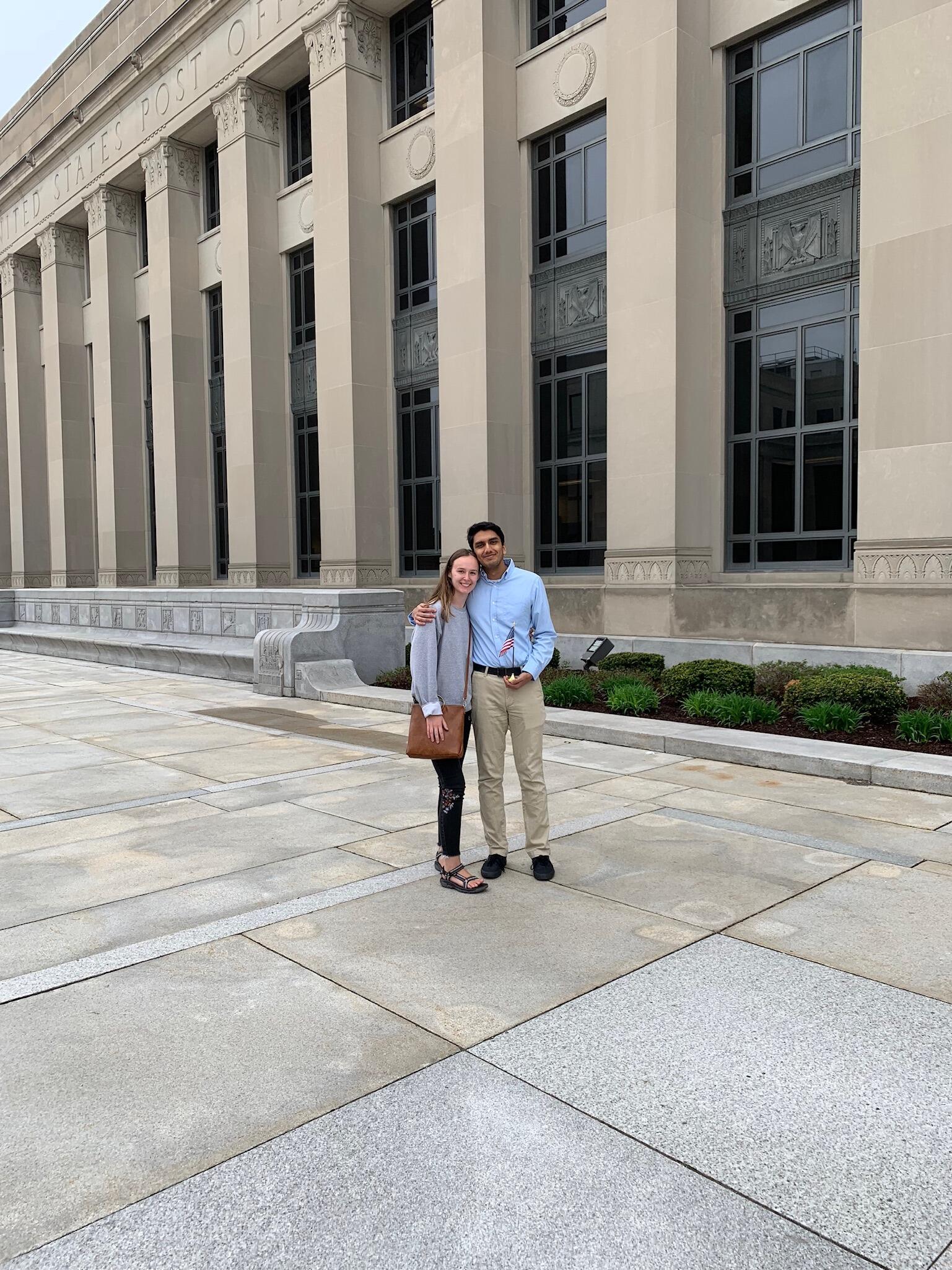 This day, Amul got his US Citizenship. We celebrated in the most American ways we could think of---burgers from a diner nearby, a shooting range on our way home, a Nepal flag cake, and a "BBQ, Beer, Freedom" tank top surrounded by friends.