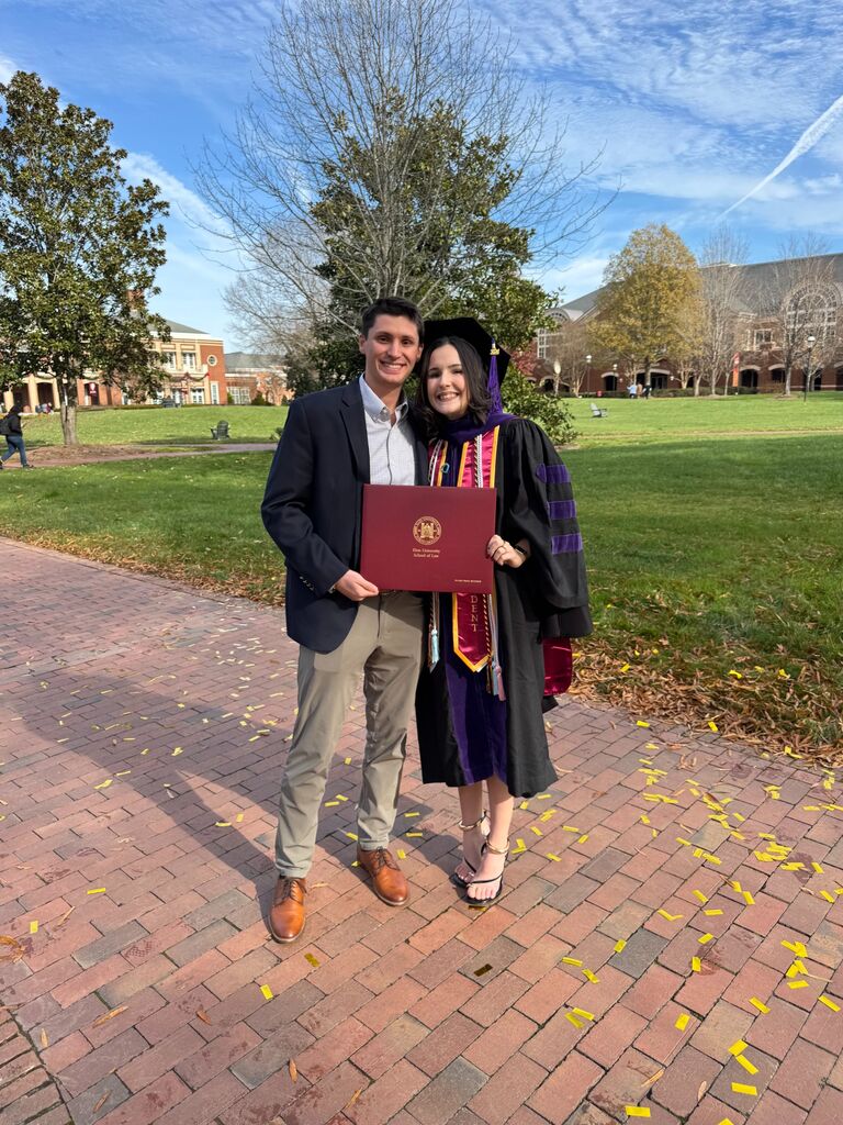 Baleigh graduates from Elon Law with her Juris Doctorate!