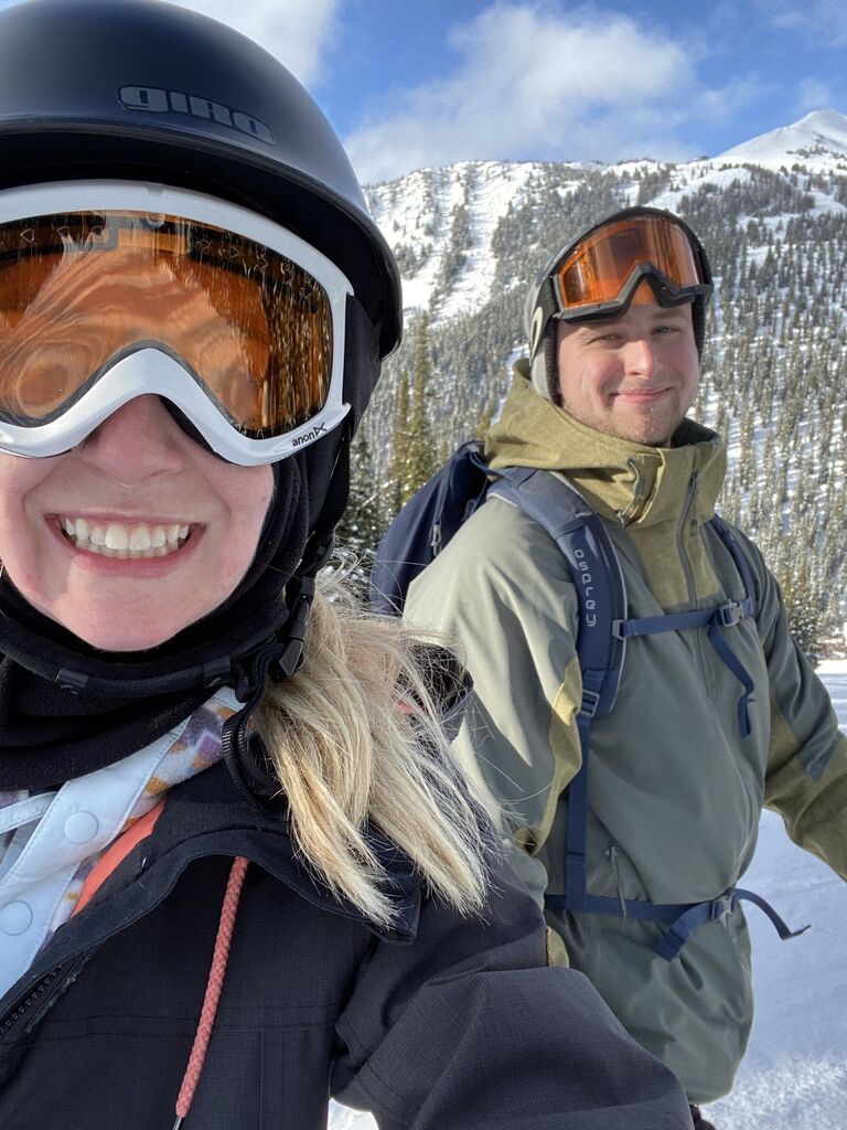 Skiing at Lake Louise