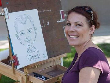 Christina DeChellis - Caricaturist - Santa Clarita, CA - Hero Main