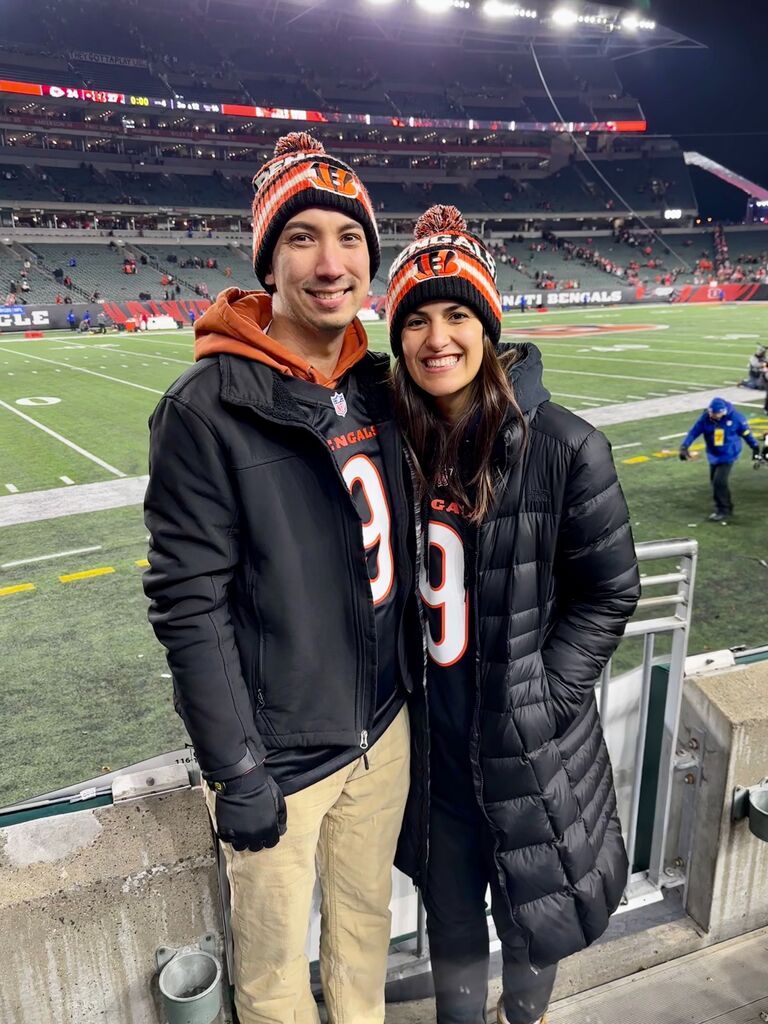 First Bengals game ever - starting a yearly tradition!