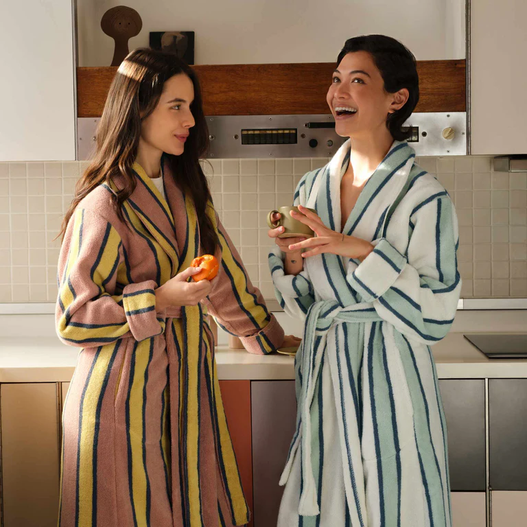 Brooklinen plush cotton bathrobe