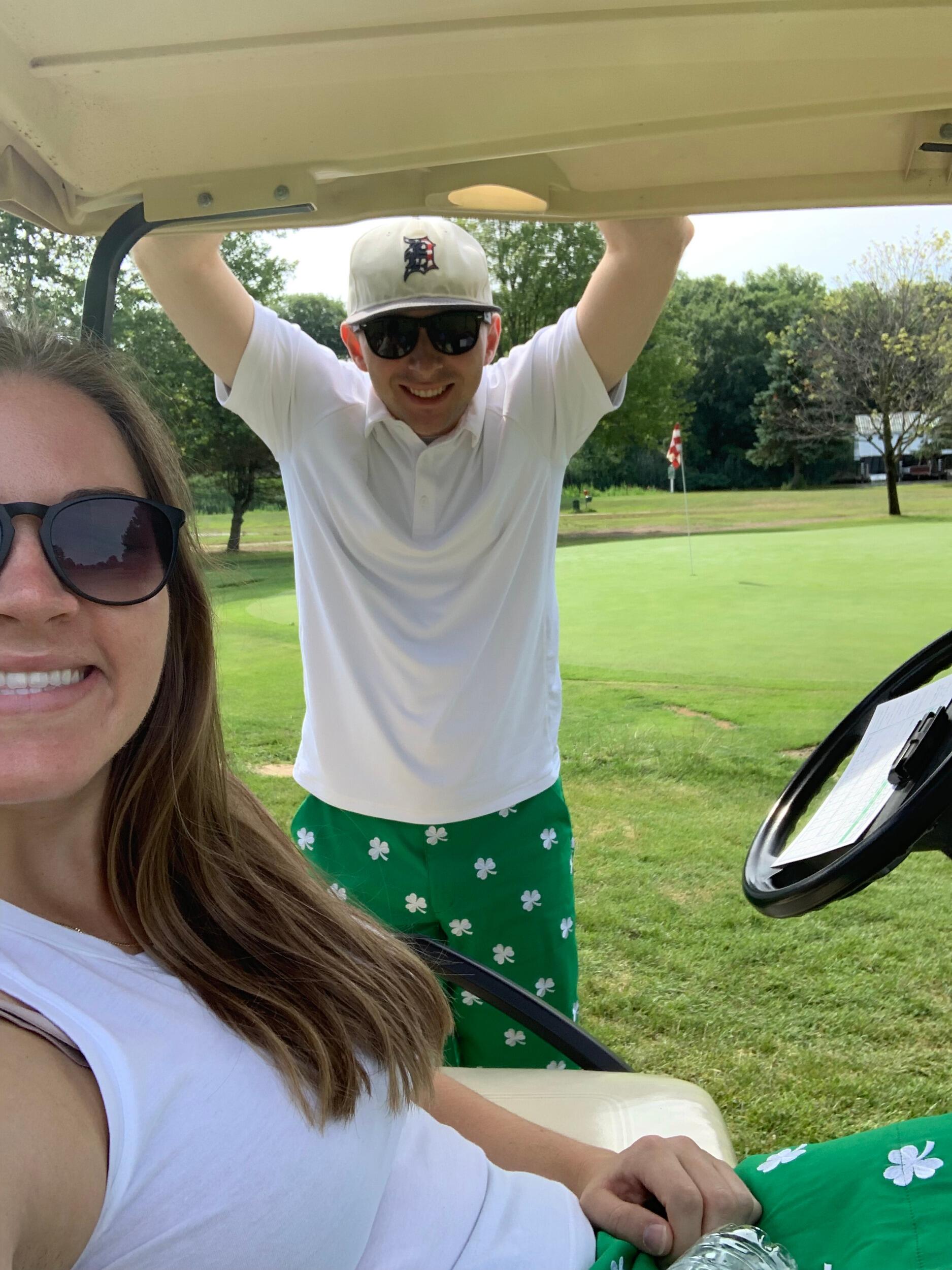 Our lucky pants.