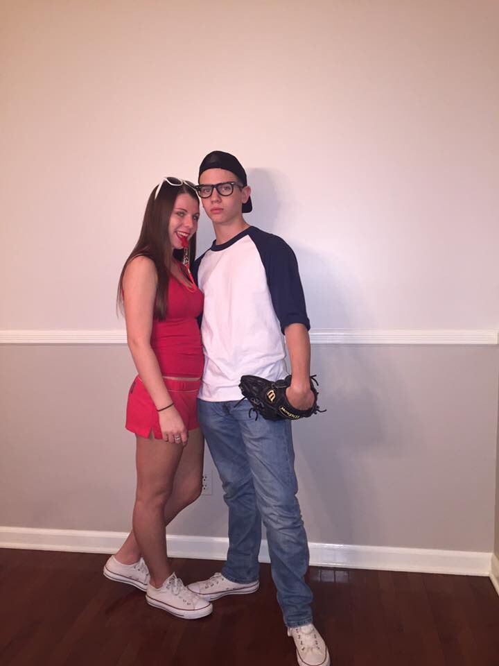 Our 2nd Halloween together as Wendy and Squints from The Sandlot