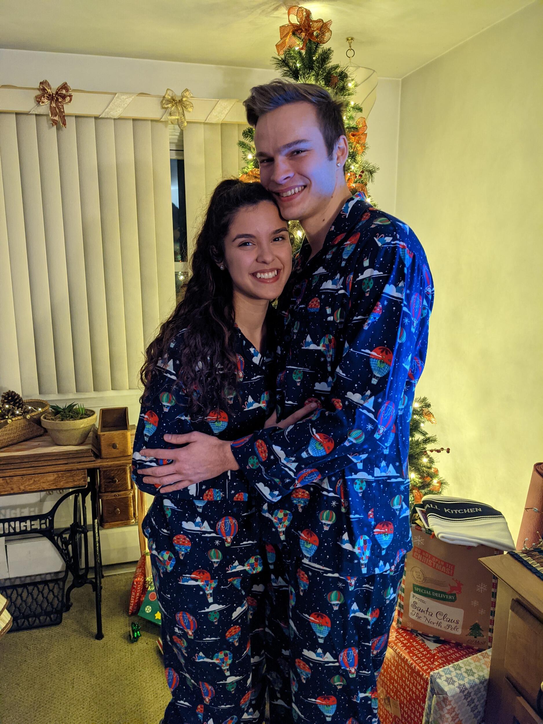 As the first holiday season spent together as a couple, Cam made the unique choice to introduce Amanda to his family in matching pajamas on Christmas day. Amanda instantly fell in love with his family.