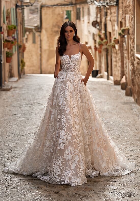 Simply Val Stefani Style Ciana is Lace Mermaid Wedding Gown