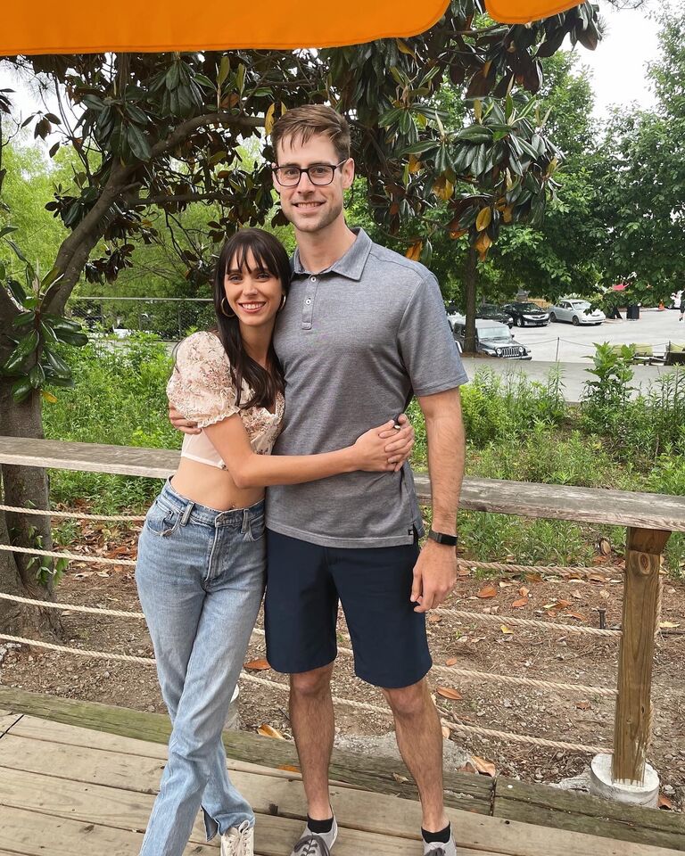 Drew and Allie's first real picture together!  