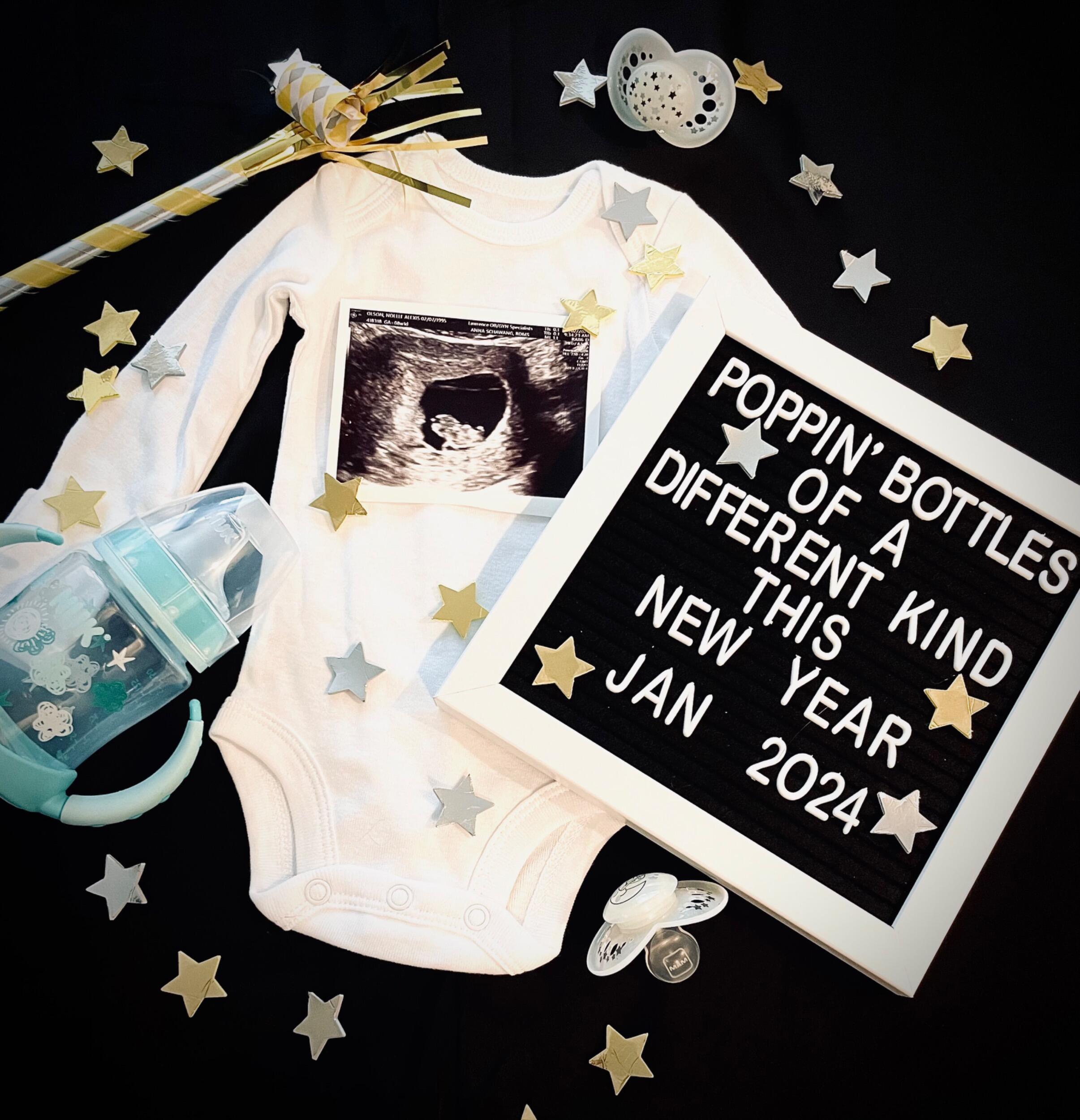 Announcement of First baby 