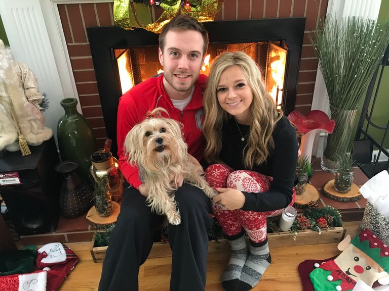 Third Christmas, now with Sophie