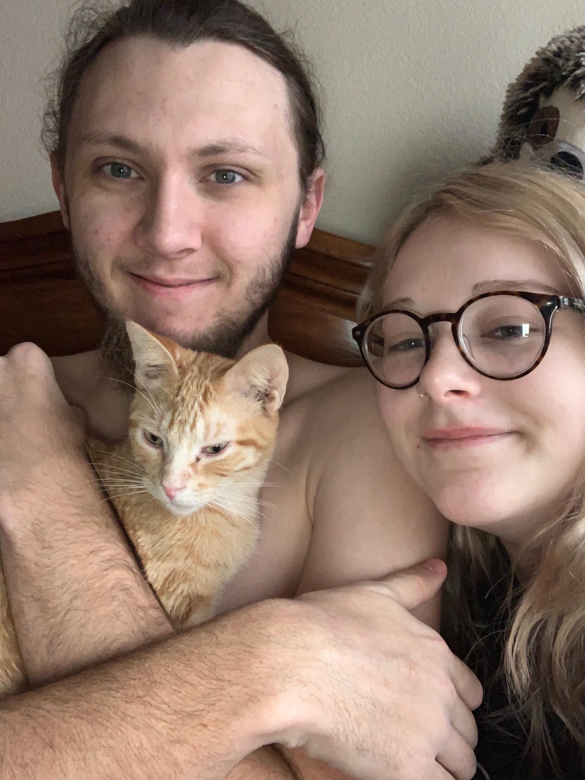 Valentine’s Day with our new addition Cheese!