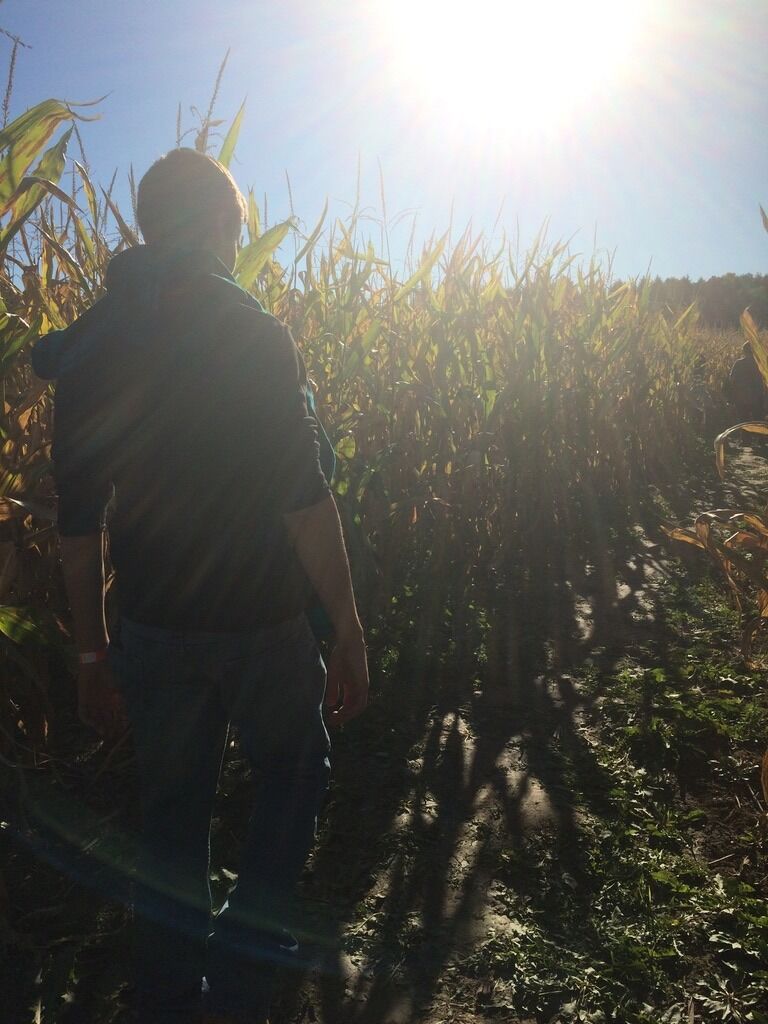 First date in a Corn Maze