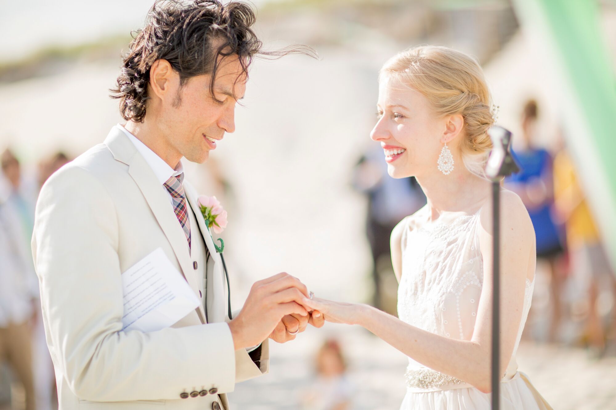 Aubrey And Andrew Beach Wedding Ceremony Vows