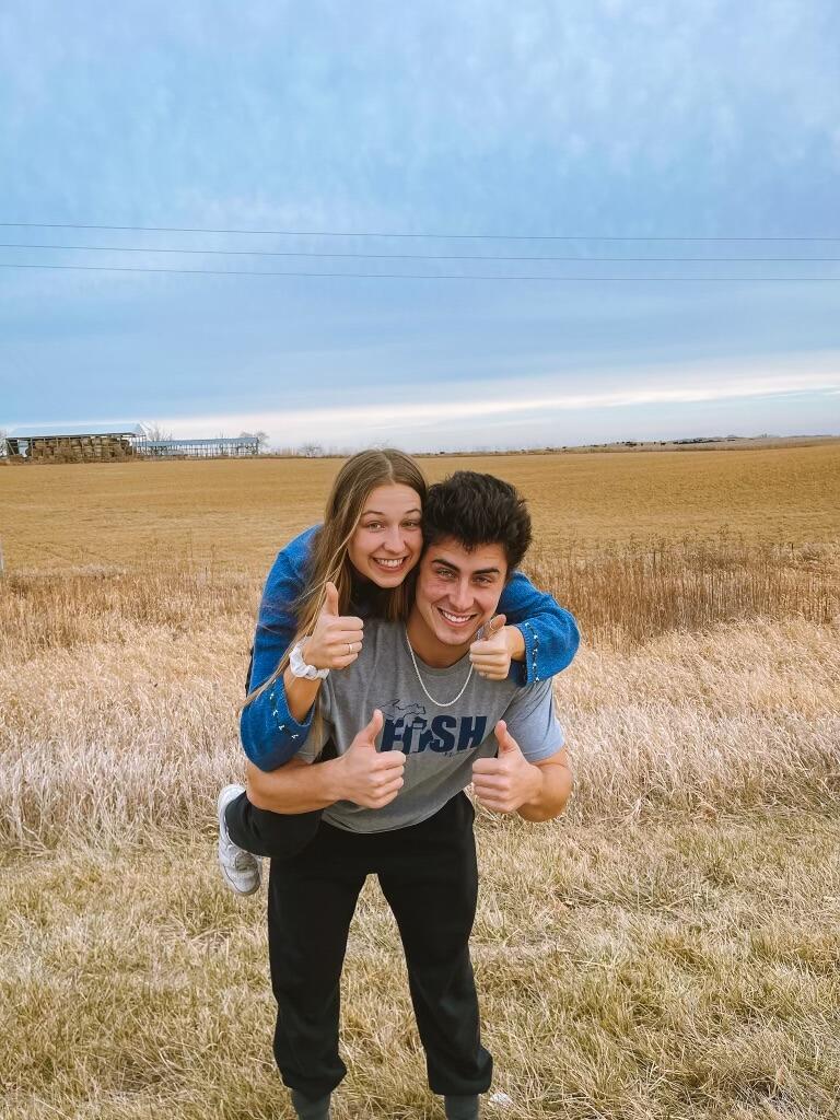 Austin met Anna's family in Minnesota and Iowa