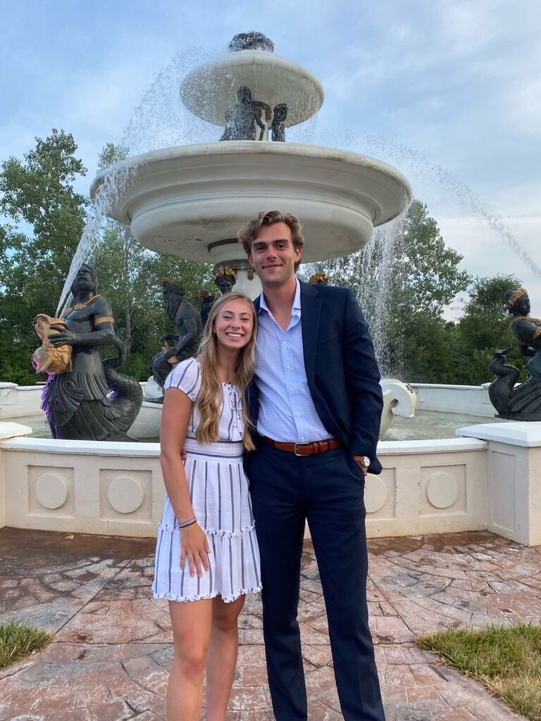 Attending a wedding in Kansas City with the Wunder family.