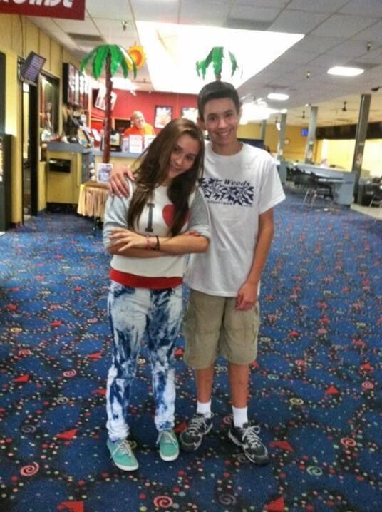 They went on many group dates bowling and roller skating. 