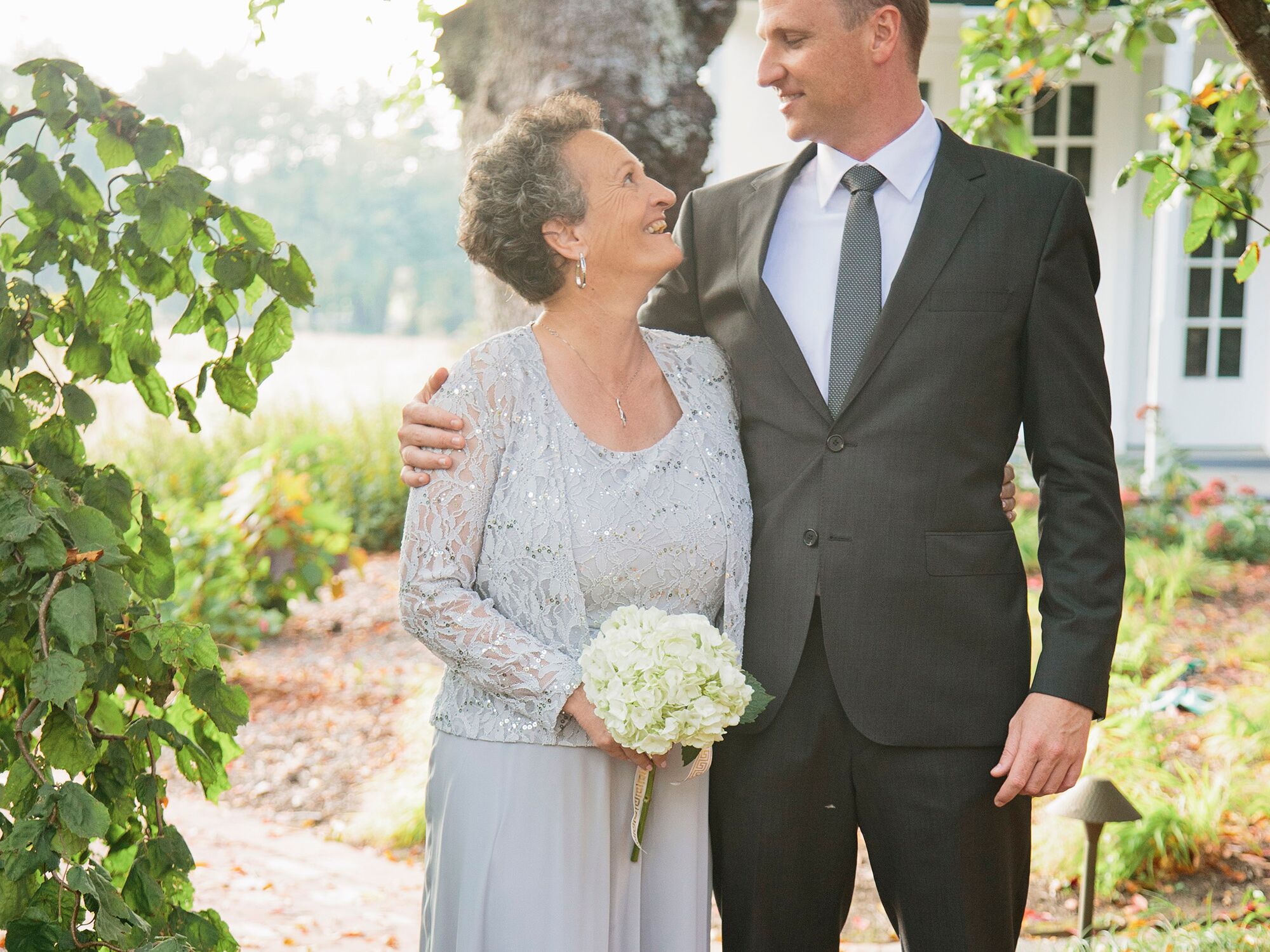 casual mother of the groom