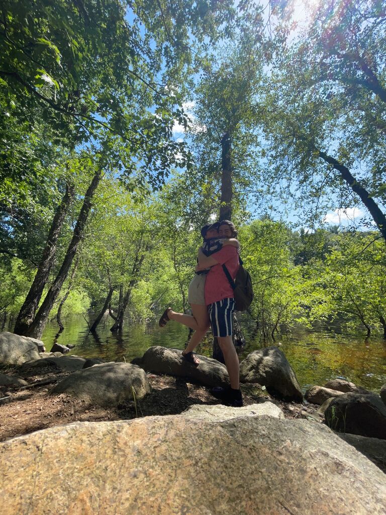 Yet another sunny day nature walk, taking in the summer breeze.