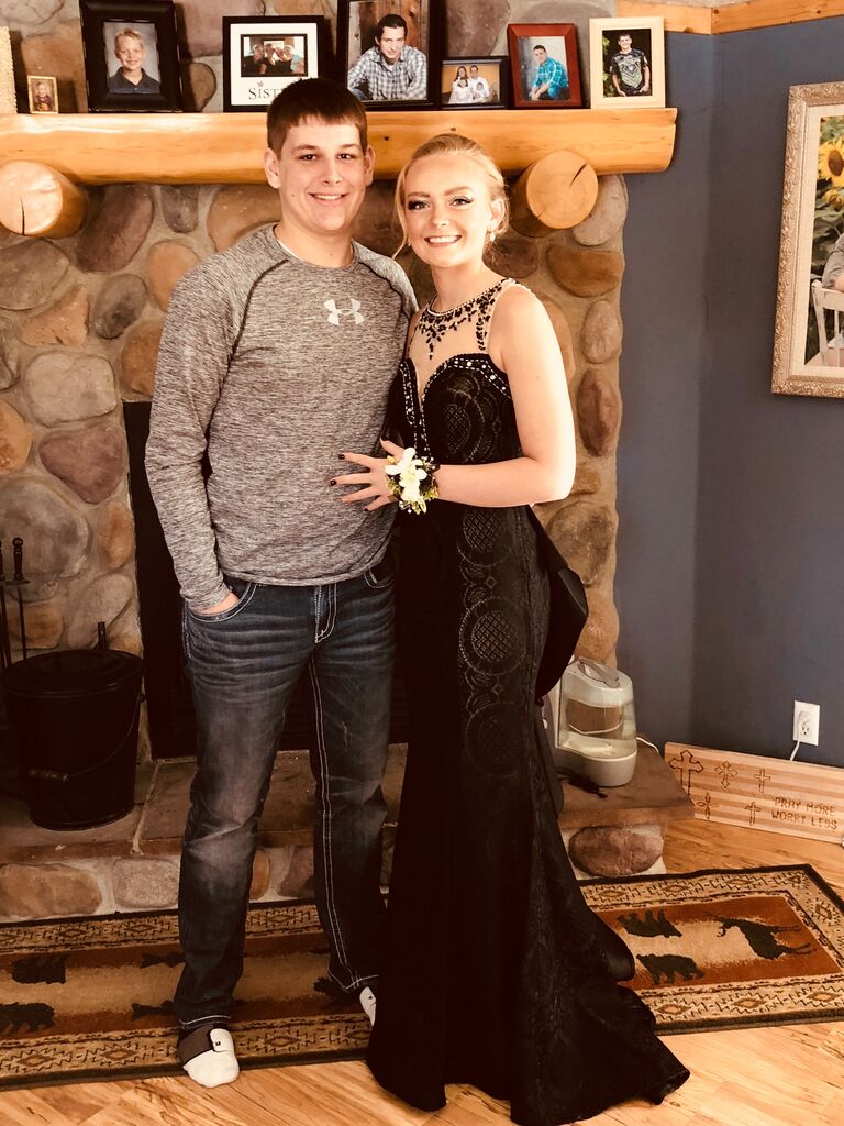 Heather's sophomore prom (Jared's senior year)
