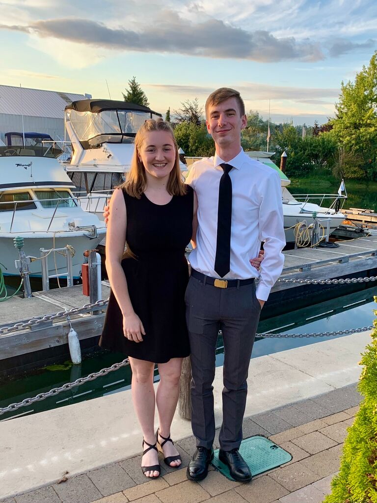 December 15th, 2018, Jaeden and Brendan officially started dating! They first met in 2016, working as lifeguards, and in 2018 they became close friends. After months of planning group events as an excuse to hang out with Jaeden, Brendan finally asked her out on a date, just days before they went on winter break.  