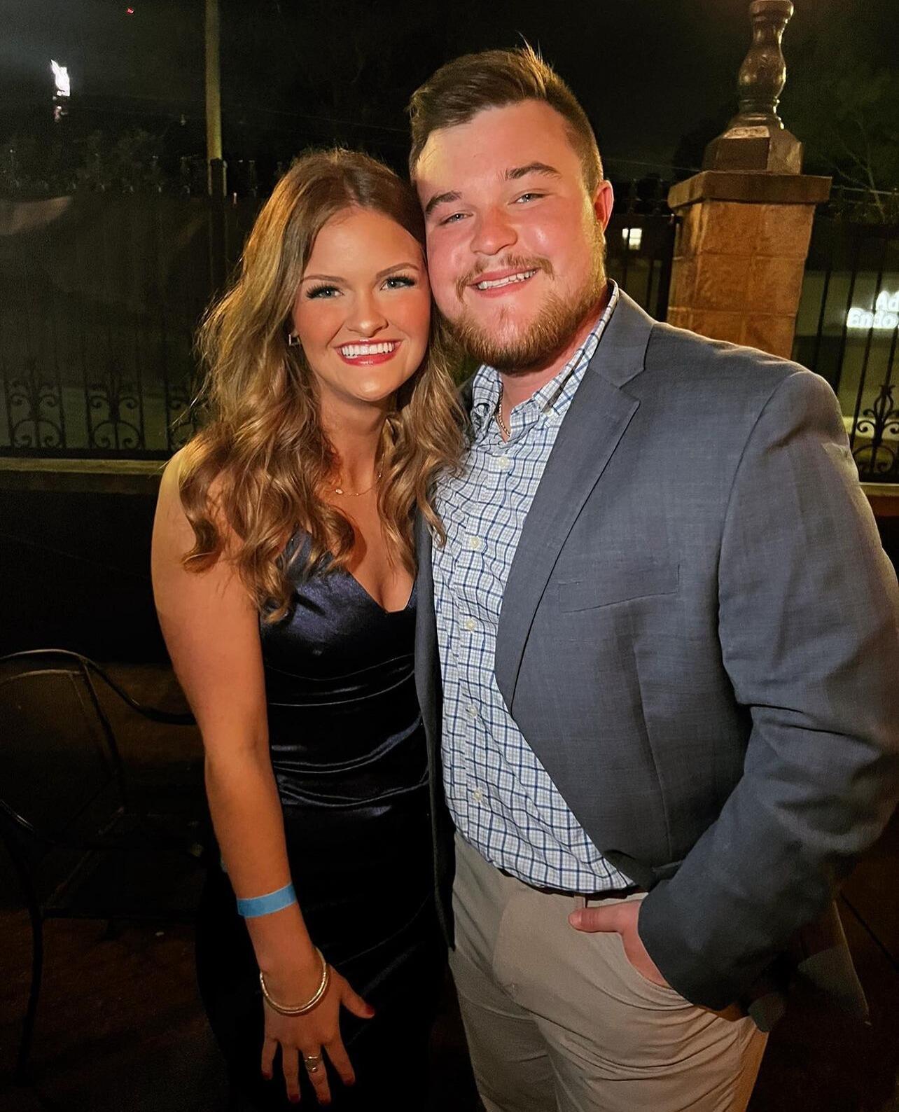 Katelyn joined John for a date night hosted by his fraternity. Just one of many good memories they made at BSC! 