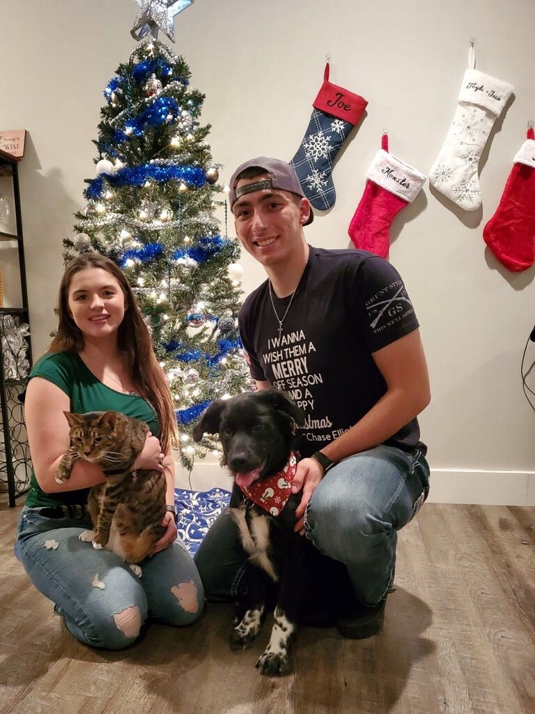 Celebrating our second Christmas!
