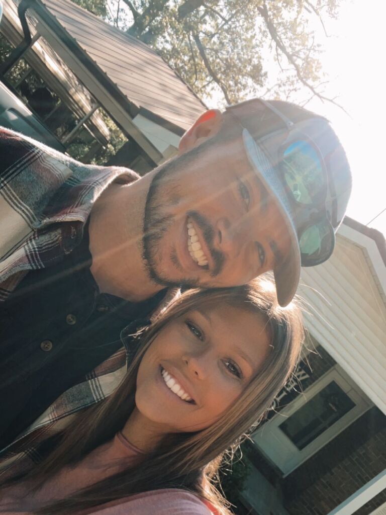 In early April 2023, I agreed to go to dinner last minute to Commerce Bar and Grill with some friends. I walked in and was told that there was someone I needed to meet, and then Alan walked through the back door... little did we all know it was the start of forever. 
(This was our first picture ever taken together)