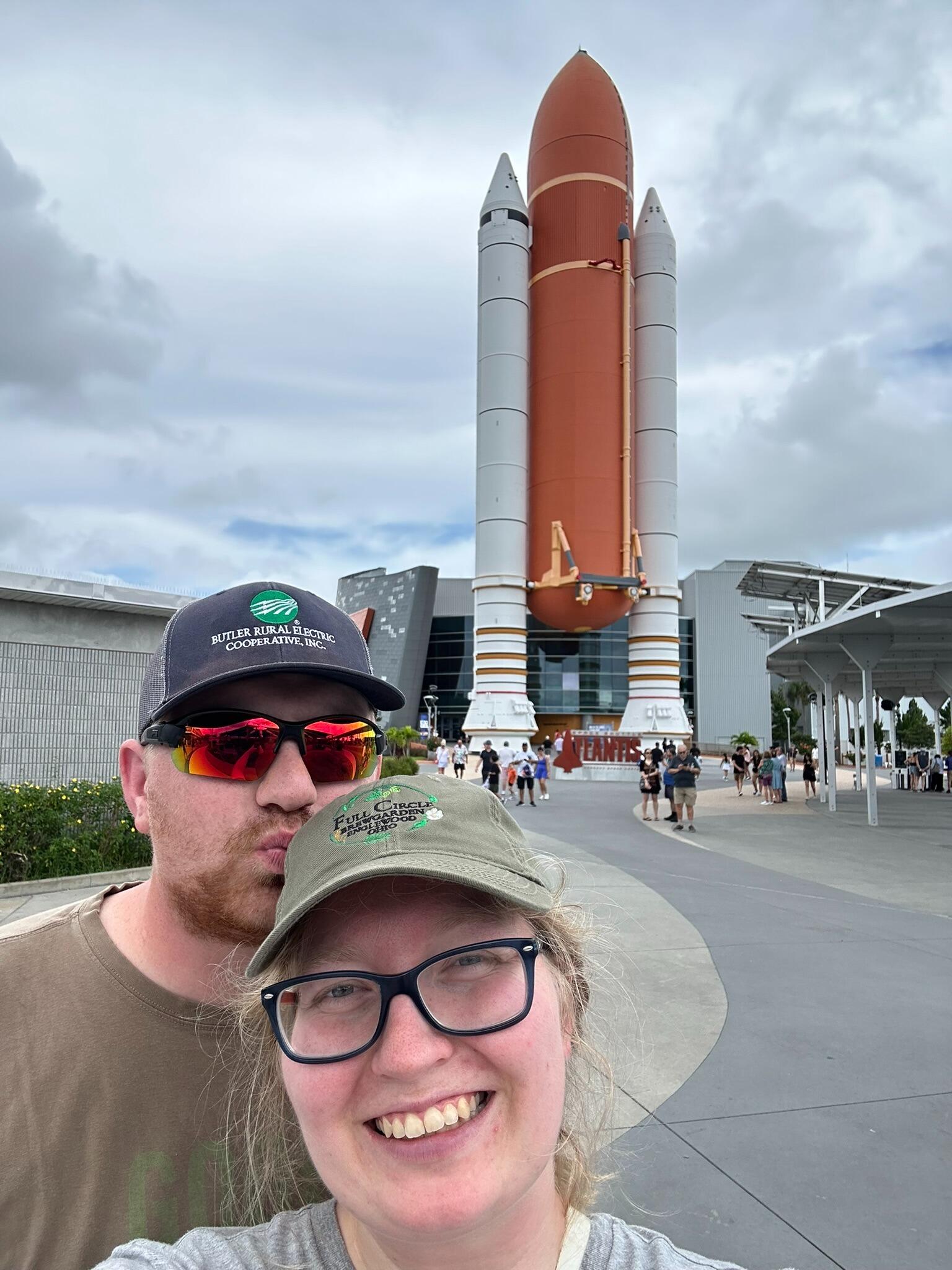 Jake got sent on a work trip to Orlando and Beth tagged along! First stop after landing? Kennedy Space Center