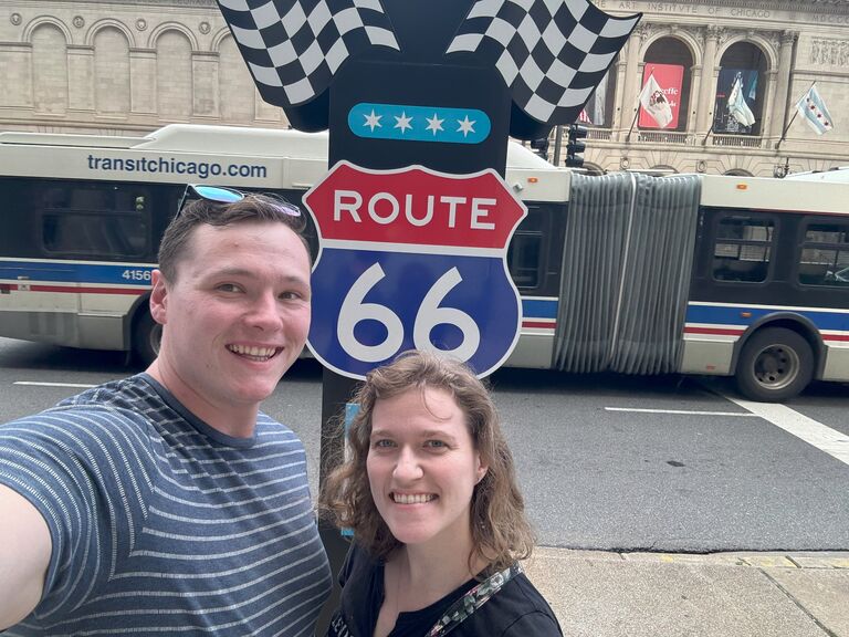 Starting our Route 66 adventure in Chicago to explore the iconic road on our way to Albuquerque.