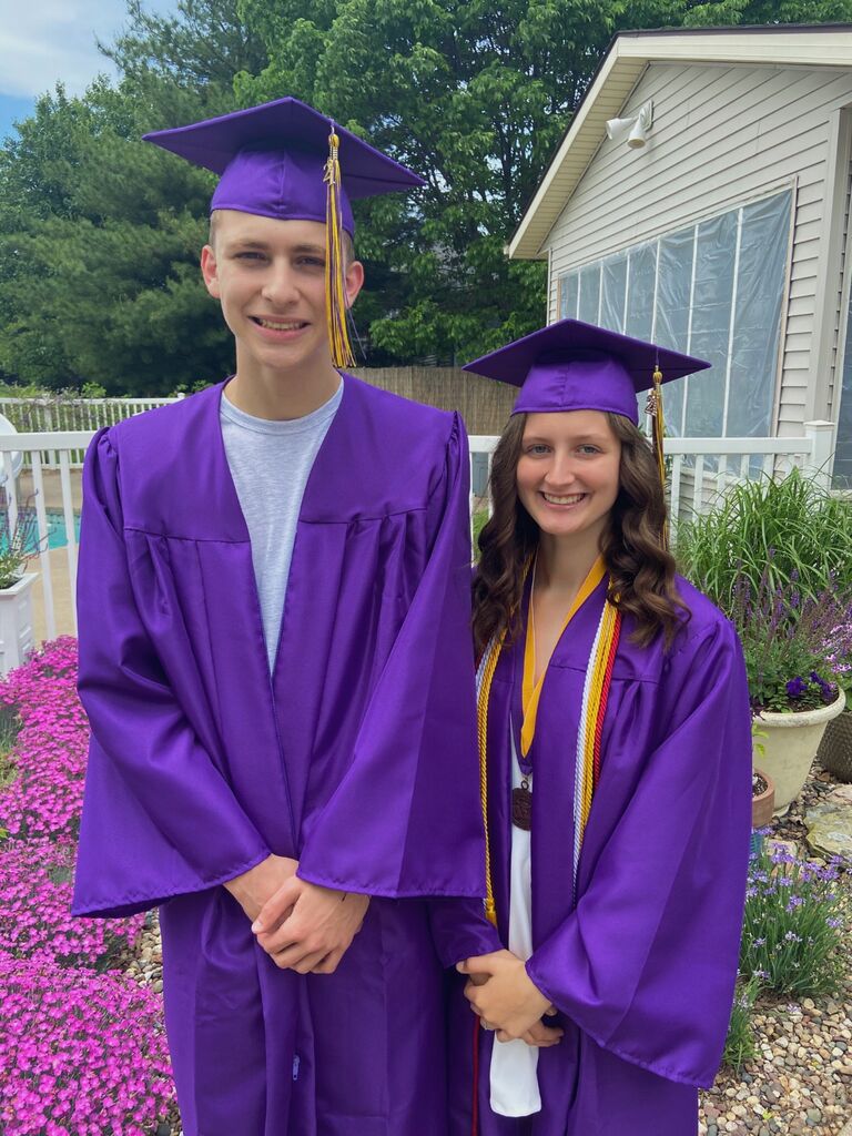 Kyla graduated from Muscatine High School. Cade also graduated thanks to Kyla for helping him with all his homework. 