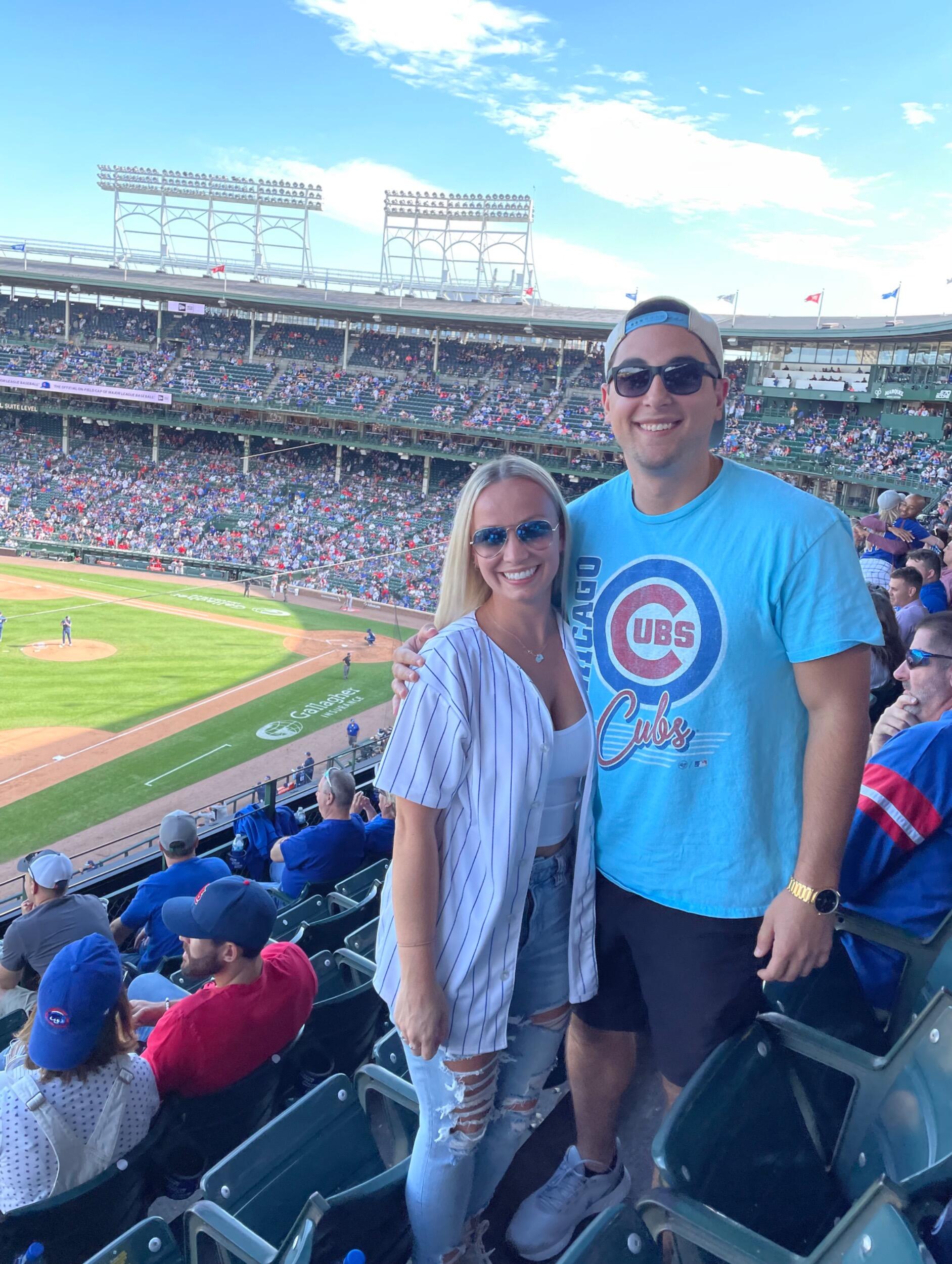 Our first Cubs game