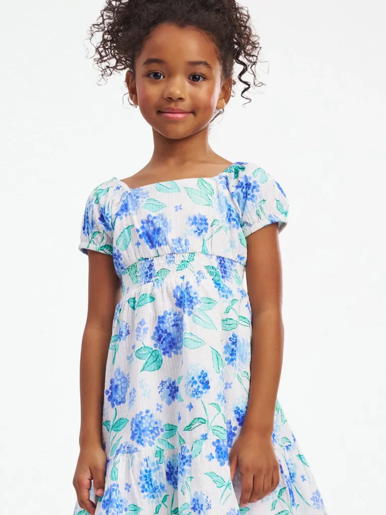 Kids hydrangea mommy and me dress for wedding from Roller Rabbit