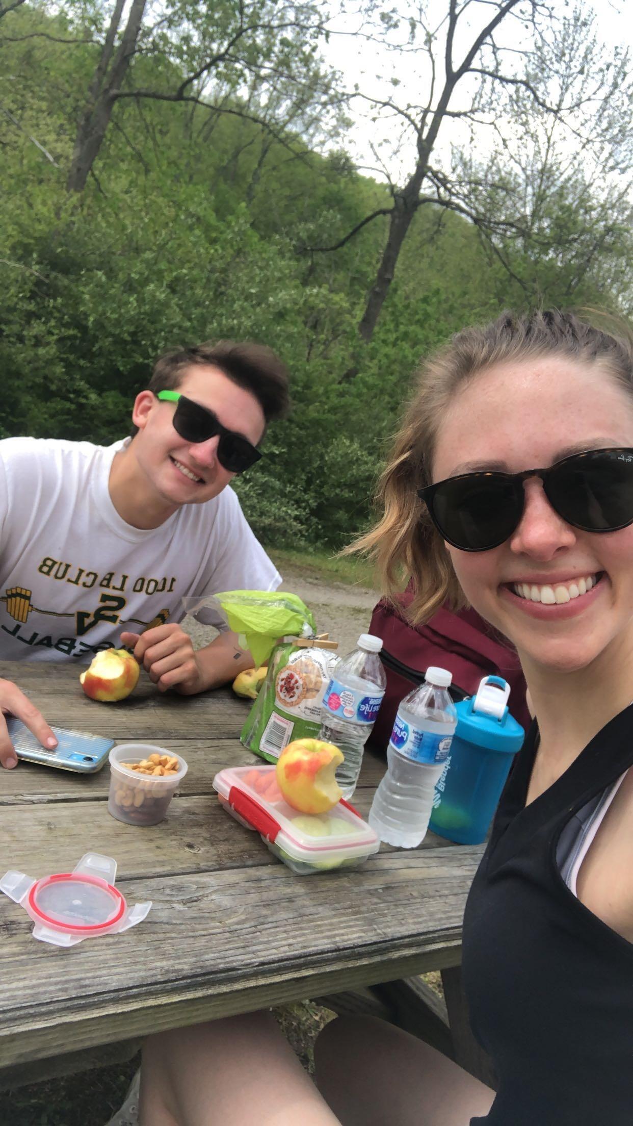 15 mile bike ride at North Bend State Park