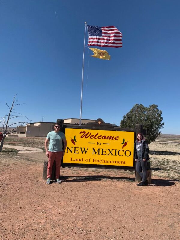 On our way to Albuquerque
