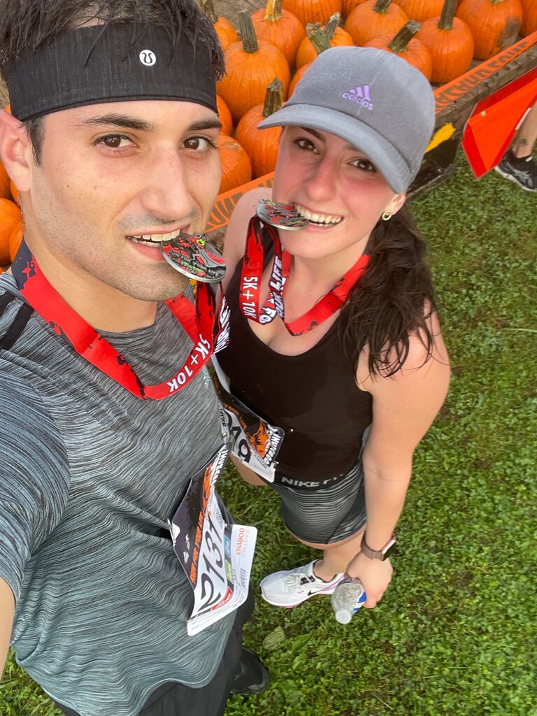 Another Race! The MacQueen's, Ichabod Run For Your Life 5k+10K. Yes, we ran both. 