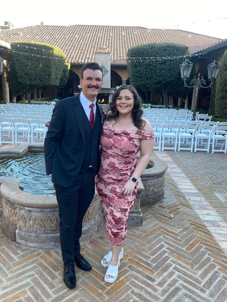 We got to celebrate the love of Nick's best man Michael and his wife Hannah at their wedding, where Nick was Michael's best man.