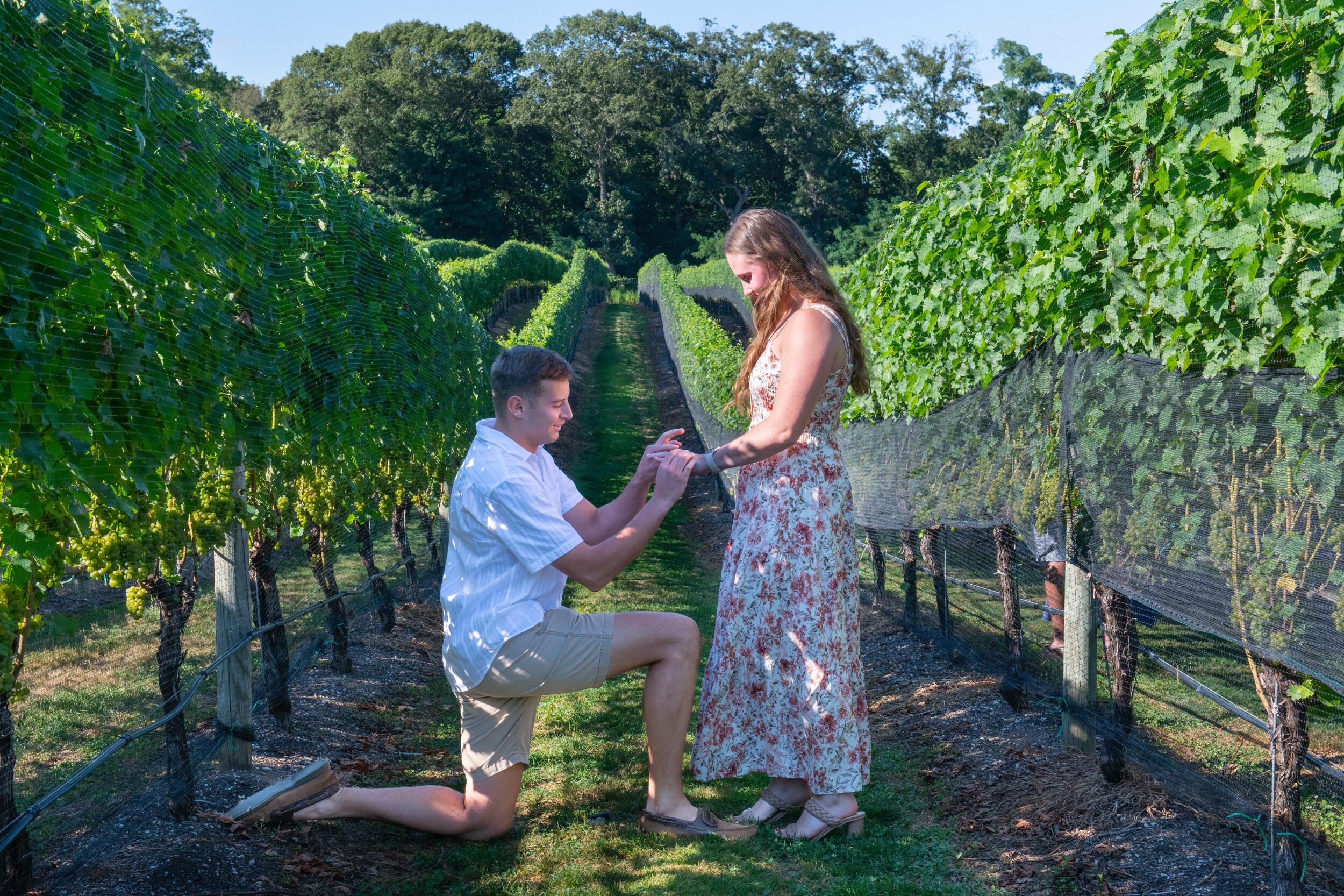 She said yes! 
