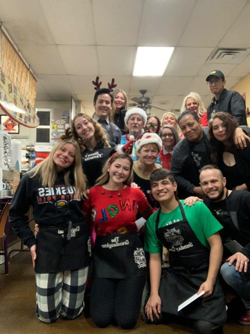 Cowboy Surfer Christmas Party