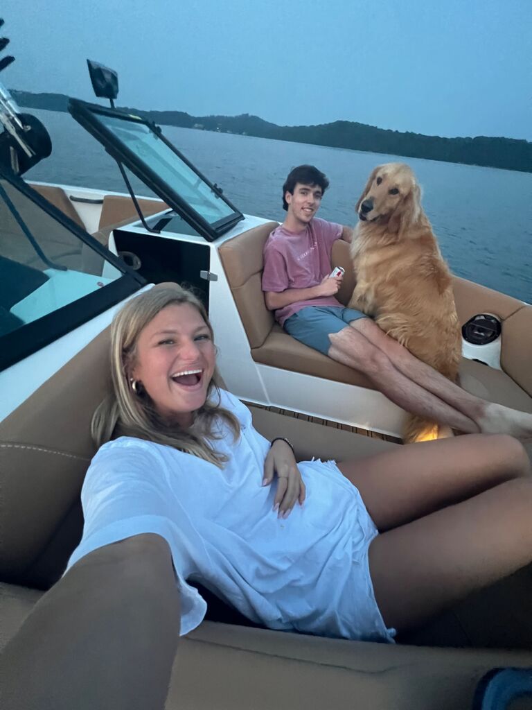Moved back home and spent lots of time on the lake!