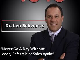 Dr. Len Schwartz - Virtual Business Speaker - Motivational Speaker - Philadelphia, PA - Hero Gallery 2